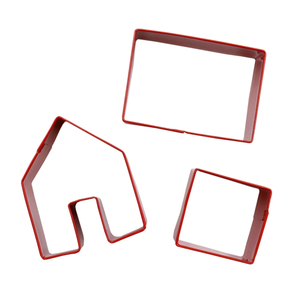 Cookie Cutters - Mini Gingerbread House - Mug Hugger (Set of 3)